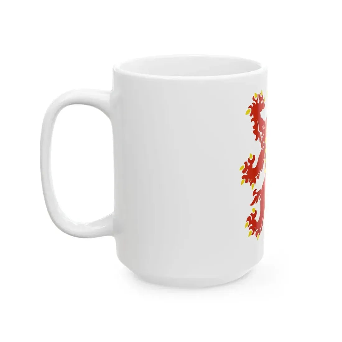 Flag of Limburg Belgium (Belgium) White Coffee Mug - Go Mug Yourself