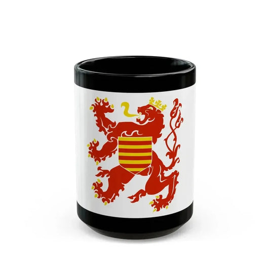 Flag of Limburg Belgium - Black Coffee Mug 15oz - Go Mug Yourself