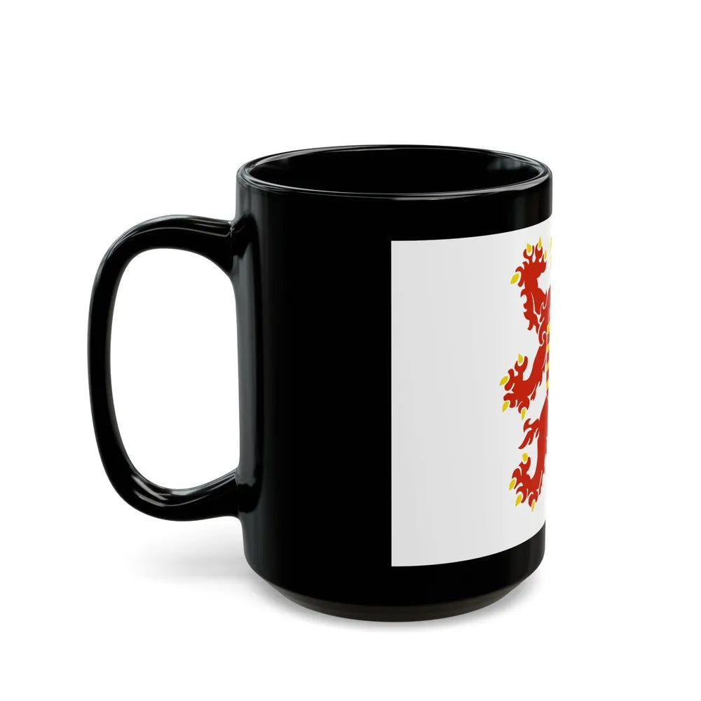 Flag of Limburg Belgium - Black Coffee Mug-Go Mug Yourself