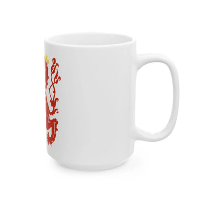 Flag of Limburg Belgium - White Coffee Mug-Go Mug Yourself