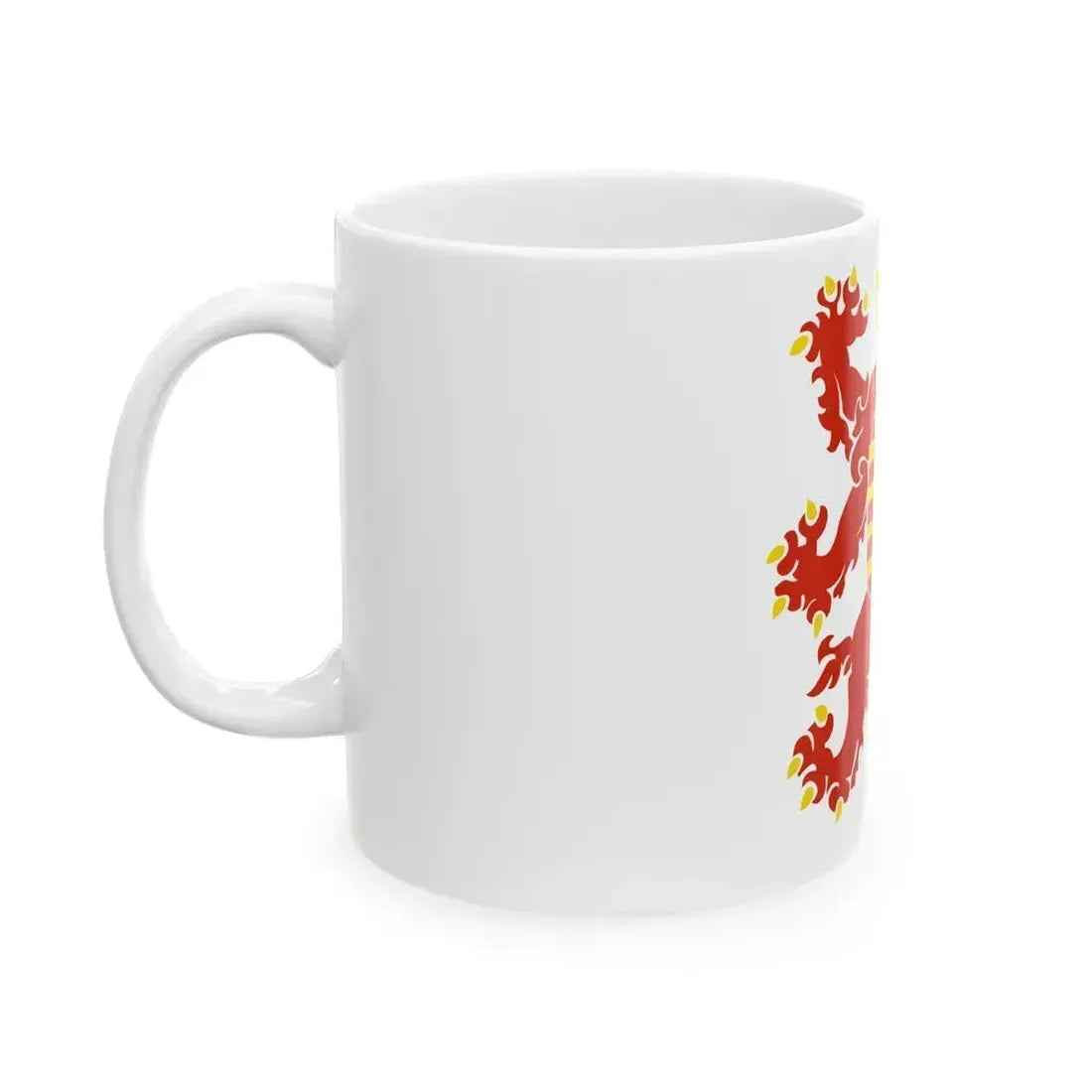 Flag of Limburg Belgium - White Coffee Mug - Go Mug Yourself