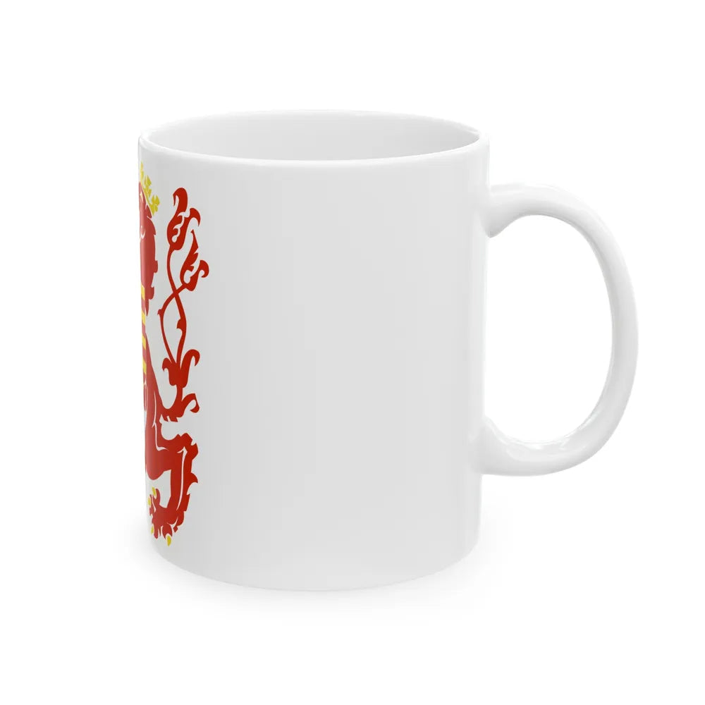 Flag of Limburg Belgium - White Coffee Mug-Go Mug Yourself