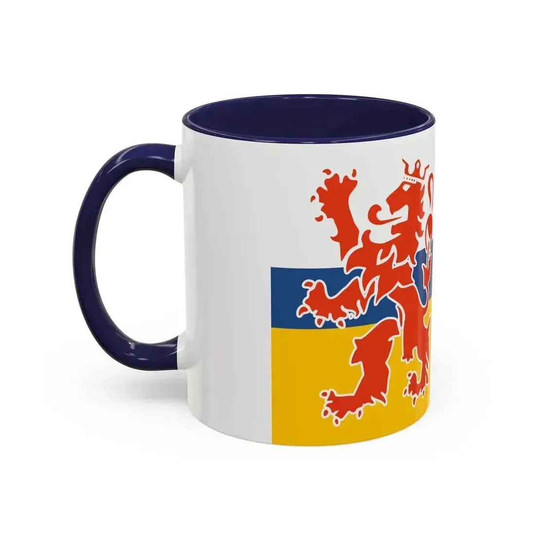 Flag of Limburg Netherlands - Accent Coffee Mug - Go Mug Yourself