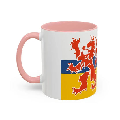 Flag of Limburg Netherlands - Accent Coffee Mug - Go Mug Yourself