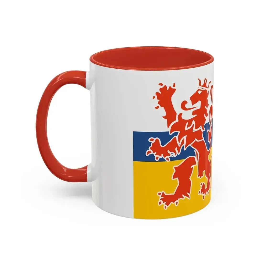 Flag of Limburg Netherlands - Accent Coffee Mug - Go Mug Yourself
