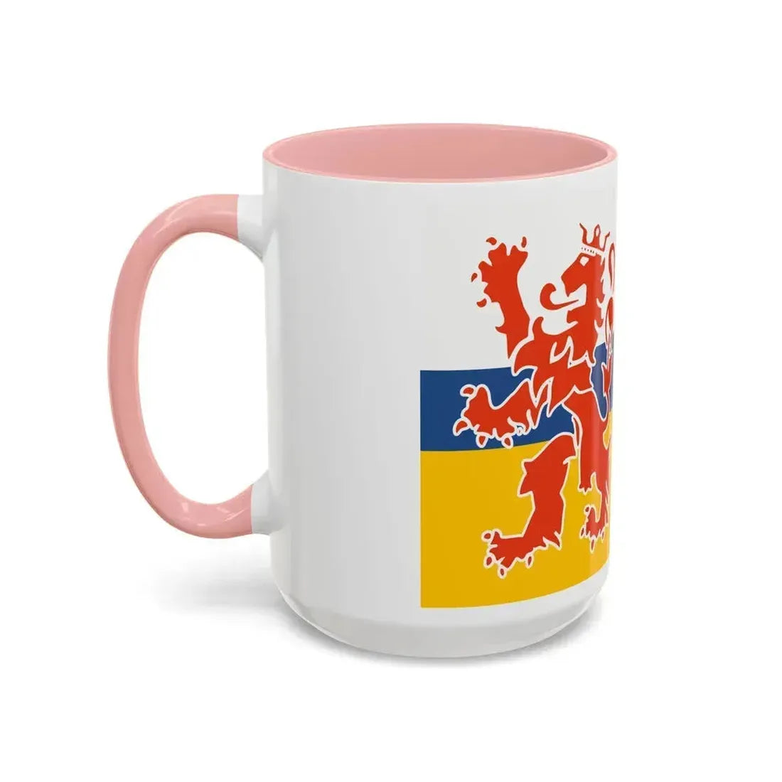 Flag of Limburg Netherlands - Accent Coffee Mug - Go Mug Yourself