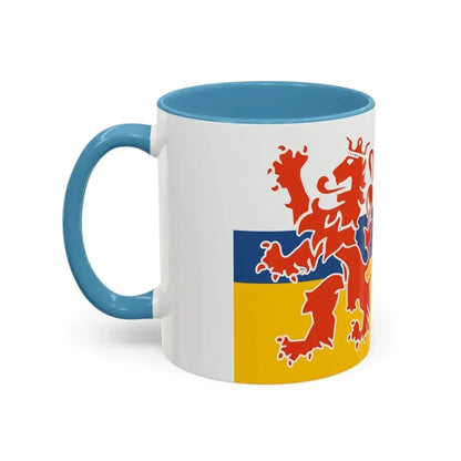 Flag of Limburg Netherlands - Accent Coffee Mug - Go Mug Yourself