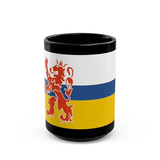 Flag of Limburg Netherlands - Black Coffee Mug 15oz - Go Mug Yourself
