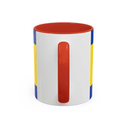 Flag of Limburg Weilburg Germany - Accent Coffee Mug - Go Mug Yourself