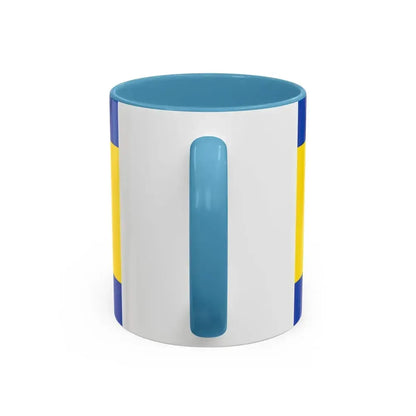 Flag of Limburg Weilburg Germany - Accent Coffee Mug - Go Mug Yourself