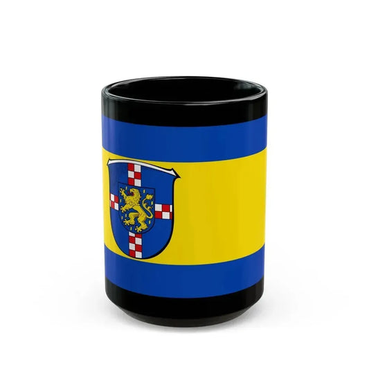 Flag of Limburg Weilburg Germany - Black Coffee Mug 15oz - Go Mug Yourself