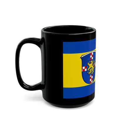 Flag of Limburg Weilburg Germany - Black Coffee Mug-Go Mug Yourself