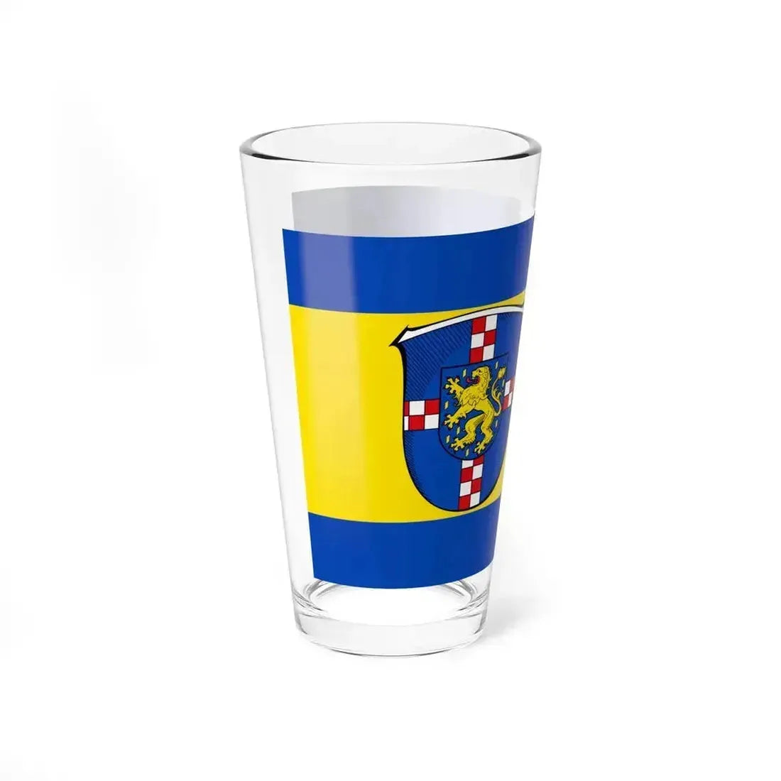 Flag of Limburg Weilburg Germany - Pint Glass 16oz - Go Mug Yourself
