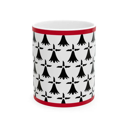 Flag of Limousin (Belgium) White Coffee Mug 11oz - Go Mug Yourself