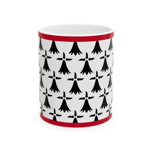 Flag of Limousin (Belgium) White Coffee Mug 11oz - Go Mug Yourself