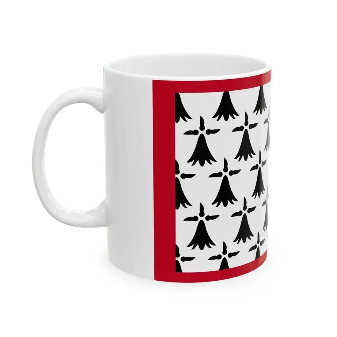 Flag of Limousin (Belgium) White Coffee Mug - Go Mug Yourself