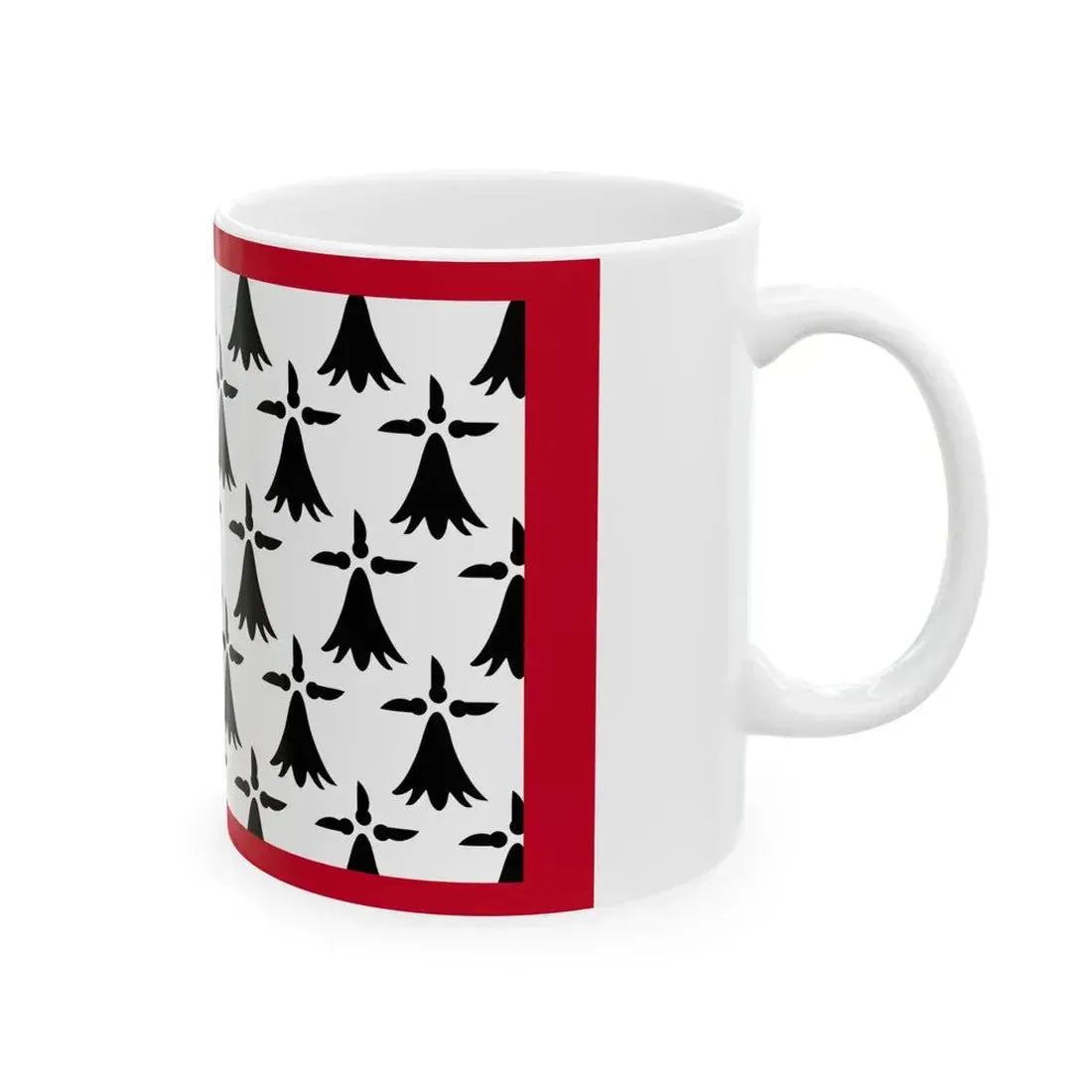 Flag of Limousin (Belgium) White Coffee Mug - Go Mug Yourself