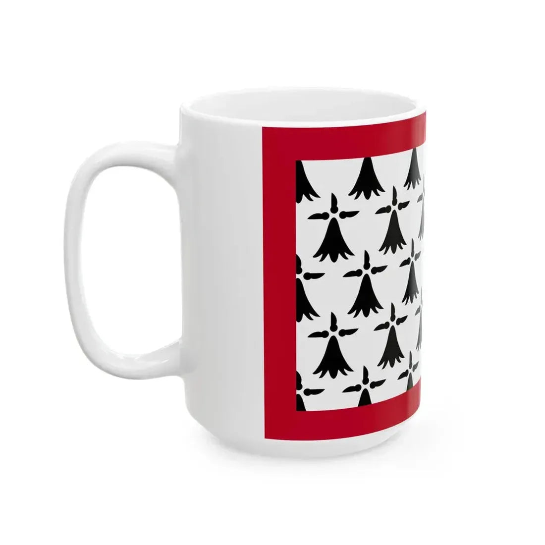 Flag of Limousin (Belgium) White Coffee Mug - Go Mug Yourself