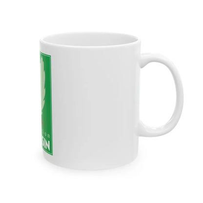 Flag of Limousin France 2 - White Coffee Mug-Go Mug Yourself