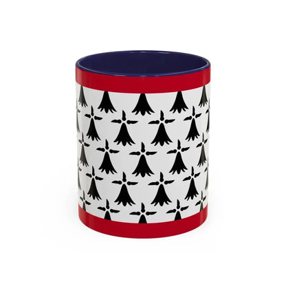 Flag of Limousin France - Accent Coffee Mug 11oz Navy - Go Mug Yourself