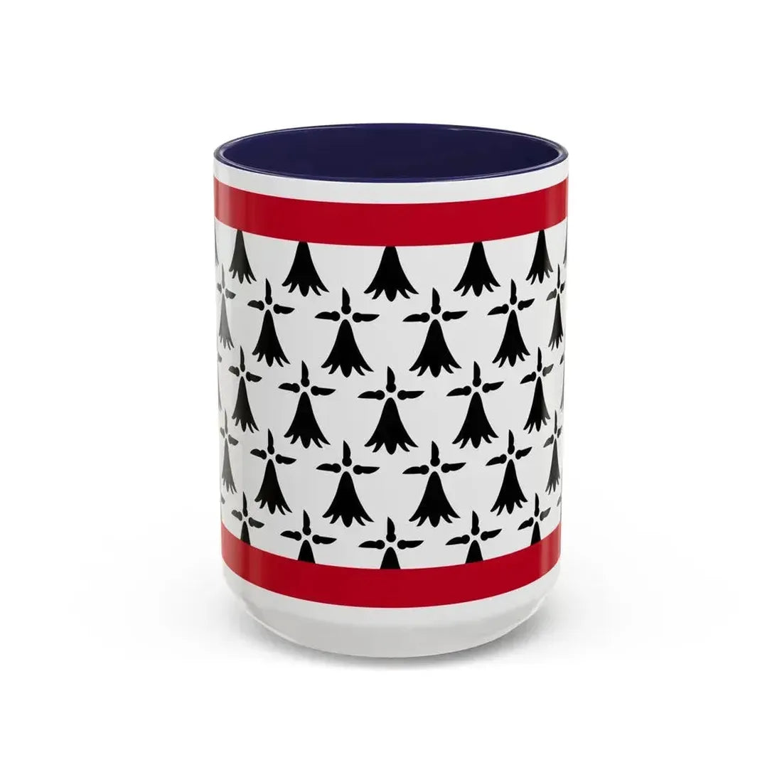 Flag of Limousin France - Accent Coffee Mug 15oz Navy - Go Mug Yourself