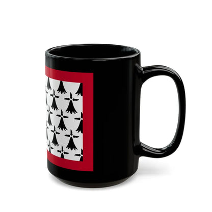 Flag of Limousin France - Black Coffee Mug-Go Mug Yourself