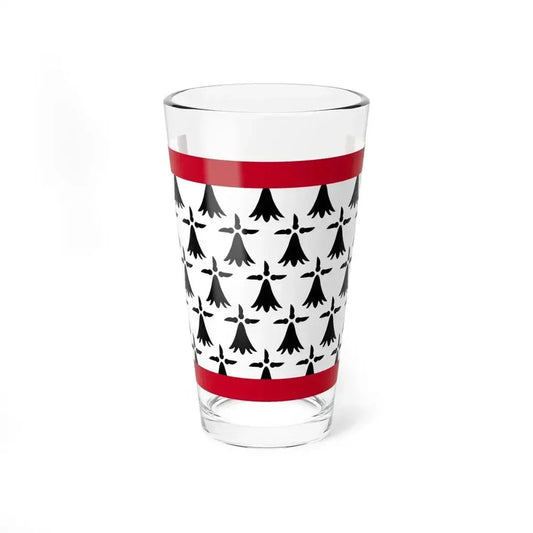 Flag of Limousin France - Pint Glass 16oz 16oz - Go Mug Yourself