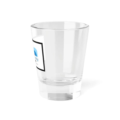Flag of Lincoln County Oregon (United States) Shot Glass 1.5oz - Go Mug Yourself
