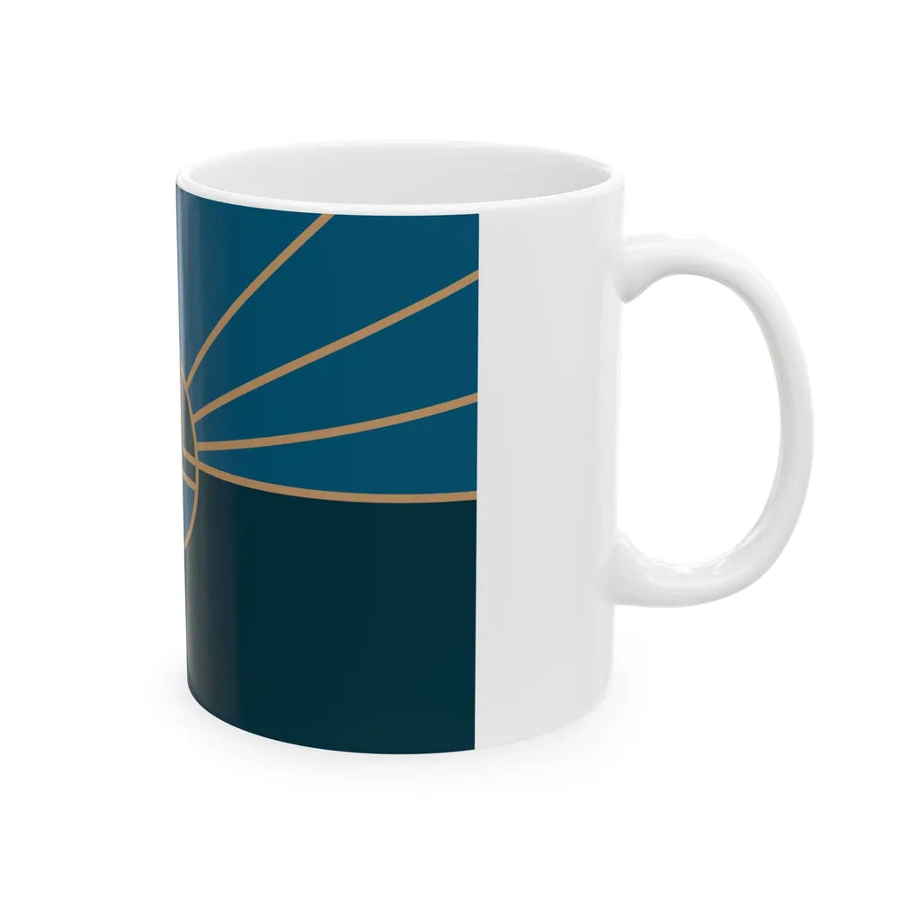 Flag of Lincoln Nebraska 2022 (United States) White Coffee Mug - Go Mug Yourself