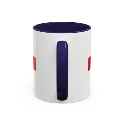 Flag of Lincoln UK - Accent Coffee Mug - Go Mug Yourself