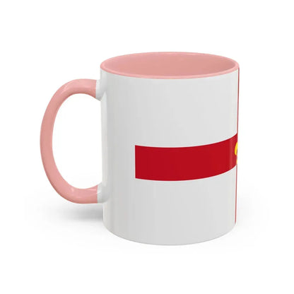 Flag of Lincoln UK - Accent Coffee Mug - Go Mug Yourself