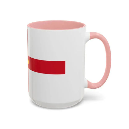 Flag of Lincoln UK - Accent Coffee Mug - Go Mug Yourself