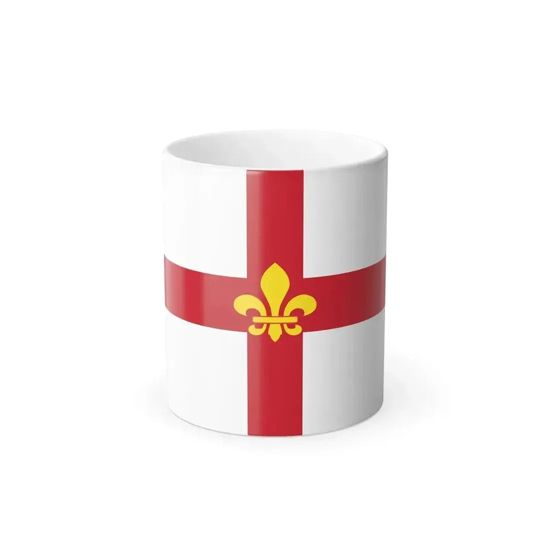 Flag of Lincoln UK - Color Changing Coffee Mug 11oz - Go Mug Yourself