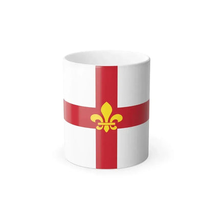 Flag of Lincoln UK - Color Changing Coffee Mug 11oz - Go Mug Yourself