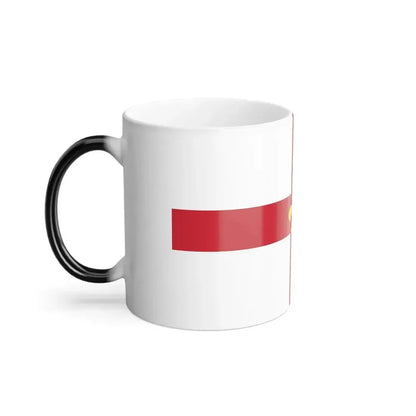 Flag of Lincoln UK - Color Changing Coffee Mug - Go Mug Yourself