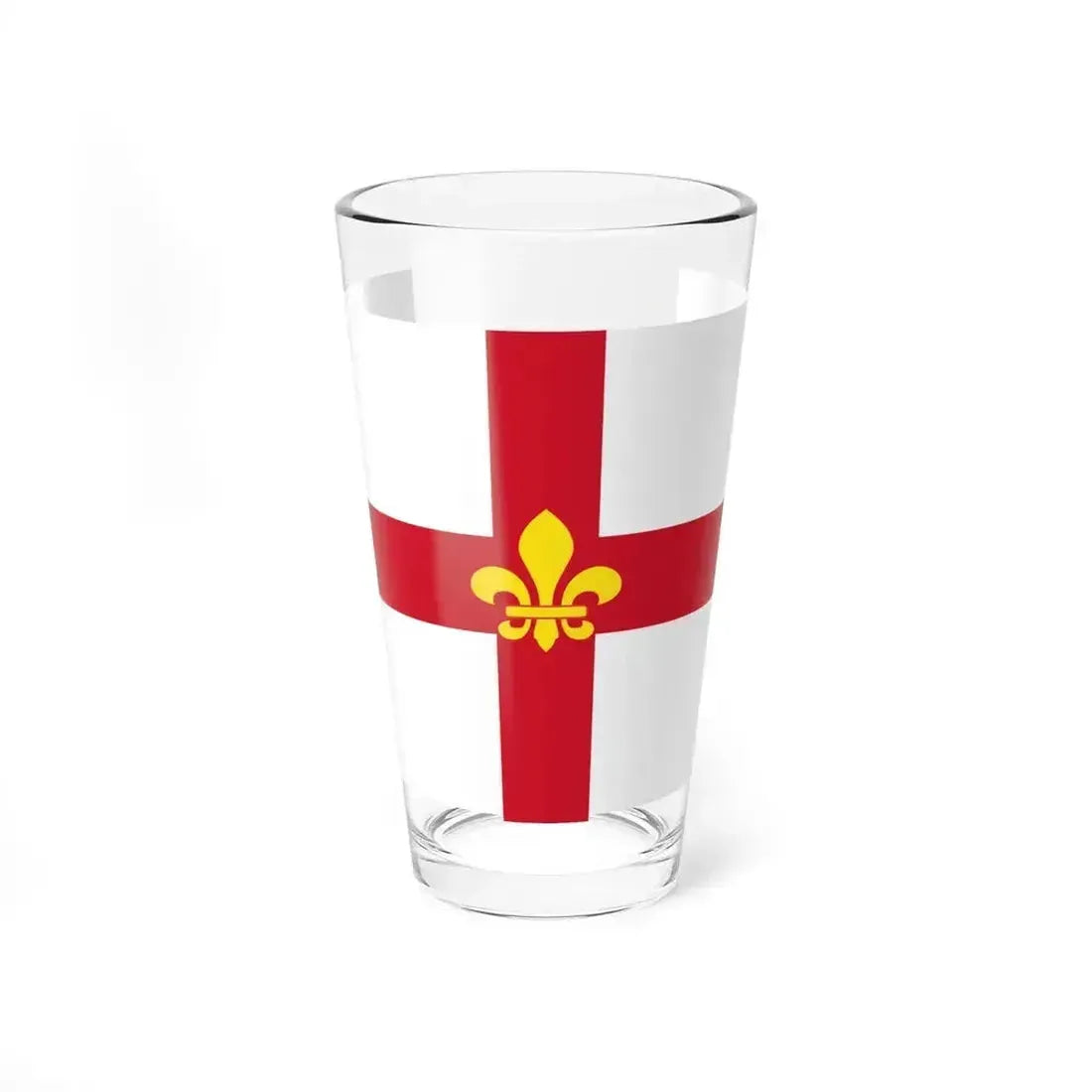Flag of Lincoln UK - Pint Glass 16oz 16oz - Go Mug Yourself