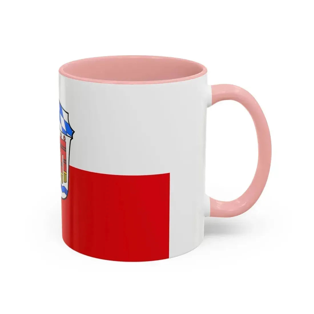 Flag of Lindau Germany - Accent Coffee Mug - Go Mug Yourself