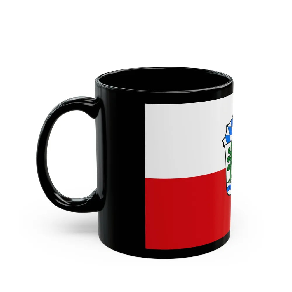 Flag of Lindau Germany - Black Coffee Mug-Go Mug Yourself