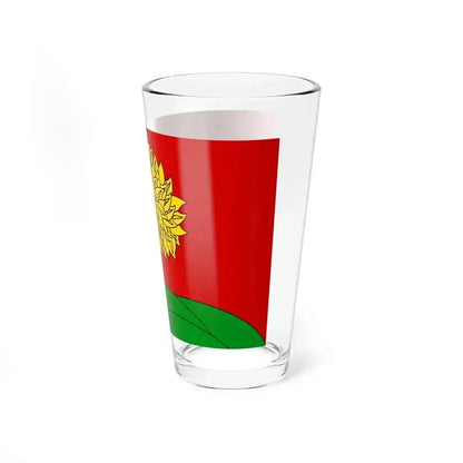 Flag of Lipetsk Oblast Russia - Pint Glass 16oz - Go Mug Yourself