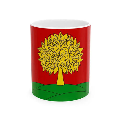Flag of Lipetsk Oblast Russia - White Coffee Mug 11oz - Go Mug Yourself