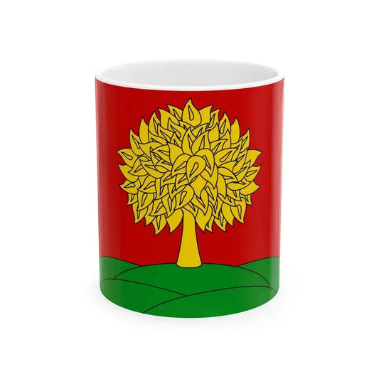 Flag of Lipetsk Oblast Russia - White Coffee Mug 11oz - Go Mug Yourself