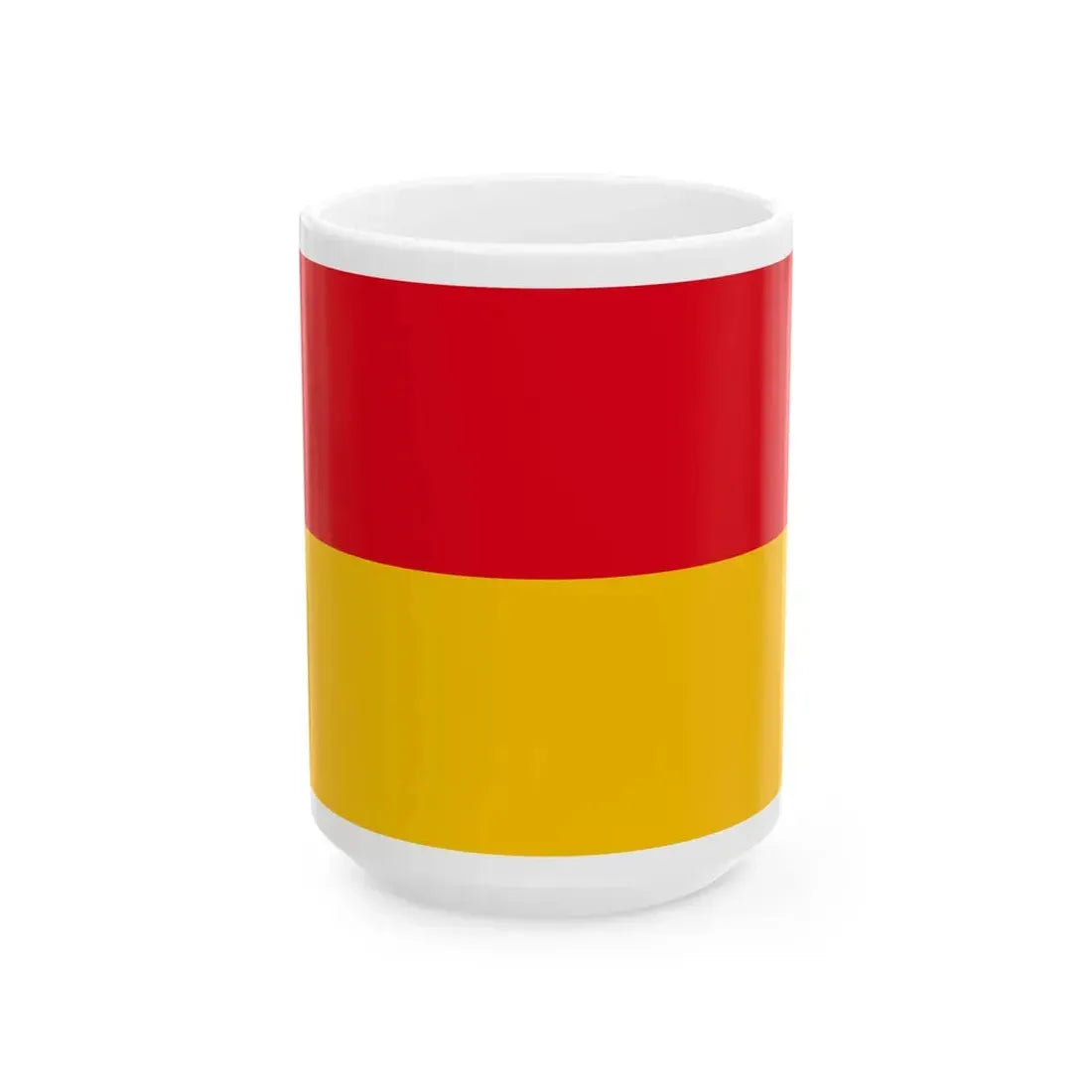 Flag of Lippe 1815-1880 (Germany) White Coffee Mug 15oz - Go Mug Yourself