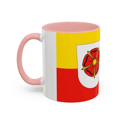 Flag of Lippe Germany - Accent Coffee Mug - Go Mug Yourself