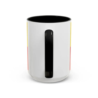 Flag of Lippe Germany - Accent Coffee Mug - Go Mug Yourself
