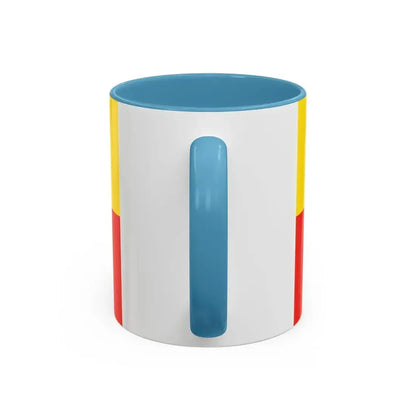 Flag of Lippe Germany - Accent Coffee Mug - Go Mug Yourself