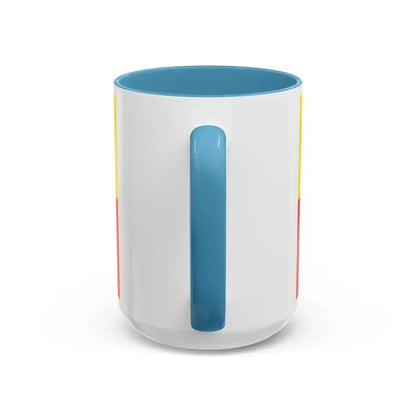 Flag of Lippe Germany - Accent Coffee Mug - Go Mug Yourself