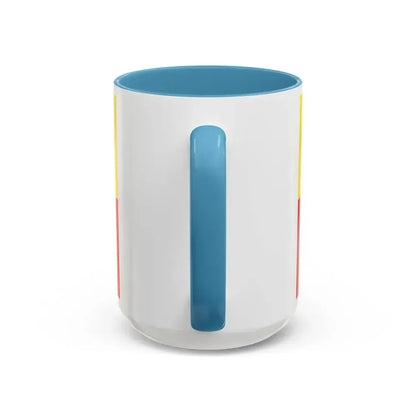 Flag of Lippe Germany - Accent Coffee Mug - Go Mug Yourself