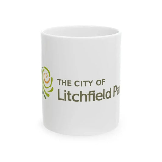 Flag of Litchfield Park Arizona (United States) White Coffee Mug 11oz - Go Mug Yourself