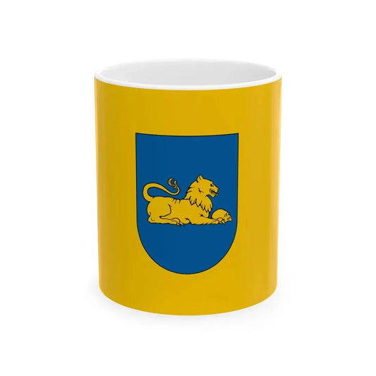 Flag of Liter (Hungary) White Coffee Mug 11oz - Go Mug Yourself