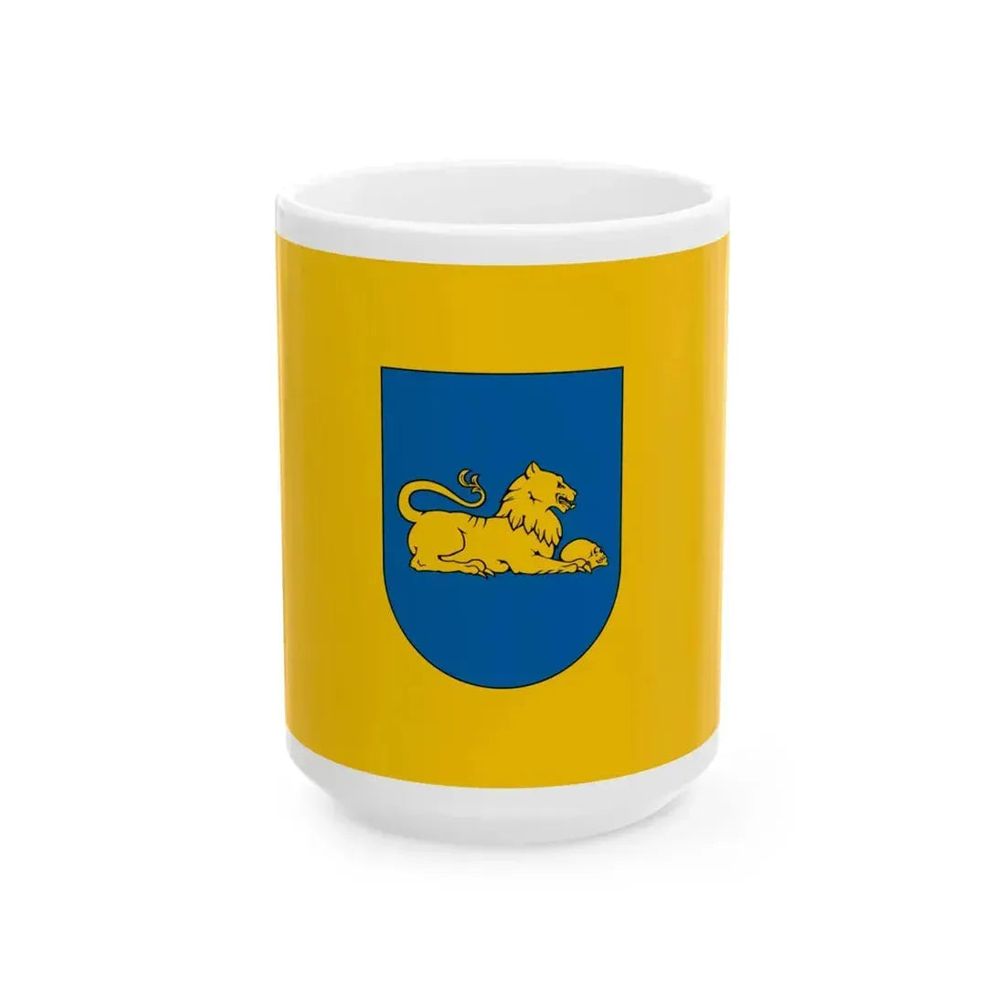 Flag of Liter (Hungary) White Coffee Mug 15oz - Go Mug Yourself